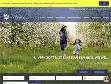 Tablet Screenshot of immomargriet.be